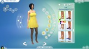 Босоножки Umbria Shoes для Sims 4 миниатюра 7