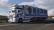 Hovotrans скин для автономного прицепа Chereau для Euro Truck Simulator 2 миниатюра 3