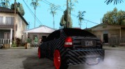 Honda Civic Carbon Latvian Skin для GTA San Andreas миниатюра 3