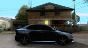 Mitsubishi Lancer Evolution Drift для GTA San Andreas миниатюра 5