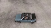 Volkswagen Rabbit Convertible для GTA San Andreas миниатюра 2