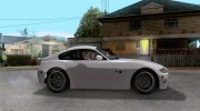 BMW Z4 M Coupe для GTA San Andreas миниатюра 5