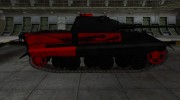 Черно-красные зоны пробития E-50 для World Of Tanks миниатюра 5