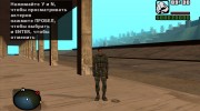 Дегтярёв в улучшенном комбинезоне Закат из S.T.A.L.K.E.R para GTA San Andreas miniatura 2