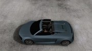 Audi R8 5.2 FSI Spider для GTA San Andreas миниатюра 2