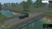 Мост Sosnovka Ersatzbruecke v1.1 para Farming Simulator 2015 miniatura 9