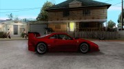 Ferrari F40 GTE LM for GTA San Andreas miniature 5