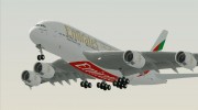 Airbus A380-800 Emirates (A6-EDH) para GTA San Andreas miniatura 2