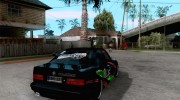 BMW E34 V8 - Darius Balys для GTA San Andreas миниатюра 4