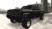 4X4 FBI Rancher для GTA San Andreas миниатюра 1