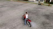 Мотоцикл Чезет для GTA San Andreas миниатюра 3