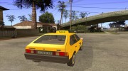 АЗЛК 2141 такси para GTA San Andreas miniatura 4