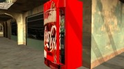 Новый автомат с напитками для GTA San Andreas миниатюра 2