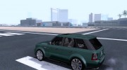 Range Rover Sport 2012 для GTA San Andreas миниатюра 2
