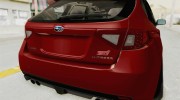 Subaru Impreza WRX STI 2008 для GTA San Andreas миниатюра 6