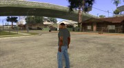 CJ в футболке (K DST) для GTA San Andreas миниатюра 4