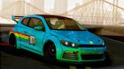 Volkswagen Scirocco R Ngasal kit для GTA San Andreas миниатюра 3