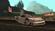 Mercedes-Benz CLK GTR Road Version with Carbon Spoiler для GTA San Andreas миниатюра 2