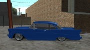 Chevrolet Bel Air Custom для GTA San Andreas миниатюра 3
