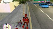 Red Power Ranger Skin for GTA Vice City miniature 2