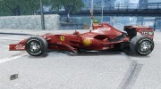 Formula 1 - Ferrari F2007 for GTA 4 miniature 2