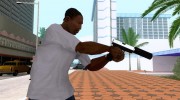 White Chrome Silenced para GTA San Andreas miniatura 3