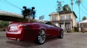 Jaguar XK Convertable для GTA San Andreas миниатюра 4