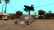 Инопланетный Admiral для GTA San Andreas миниатюра 3