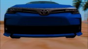 Toyota Corolla 2017 para GTA San Andreas miniatura 6