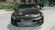 Volkswagen Scirocco III 2008 для GTA 4 миниатюра 6