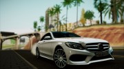 Mercedes Benz C250 2014 для GTA San Andreas миниатюра 1