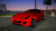 Ferrari 599XX для GTA Vice City миниатюра 1