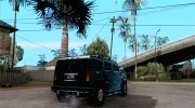 AMG H2 HUMMER SUV for GTA San Andreas miniature 4