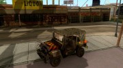 Джип разведчик Коралес для GTA San Andreas миниатюра 1