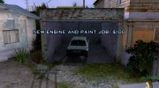 Покраска в гараже CJ + бонус para GTA San Andreas miniatura 1