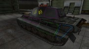 Контурные зоны пробития PzKpfw VIB Tiger II for World Of Tanks miniature 3
