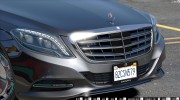 Maybach S600 2016 1.0 для GTA 5 миниатюра 12