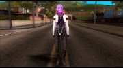 Halia from Mass Effect 2 for GTA San Andreas miniature 3