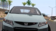 Honda Civic SI 2012 для GTA San Andreas миниатюра 8