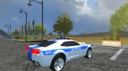 Chevrolet Police Camaro v 2.0 for Farming Simulator 2013 miniature 5