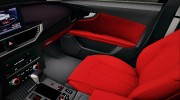 Audi RS7 X-UK L3D для GTA San Andreas миниатюра 6