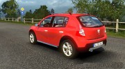 Dacia Sandero для Euro Truck Simulator 2 миниатюра 4