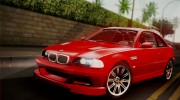 BMW M3 GTR Street Edition для GTA San Andreas миниатюра 3