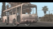 Заброшенный автобус для GTA San Andreas миниатюра 1