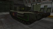Контурные зоны пробития Черчилль III for World Of Tanks miniature 3