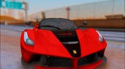 Ferrari LaFerrari для GTA San Andreas миниатюра 2