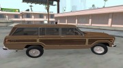 Jeep Grand Wagoneer 1986 for GTA San Andreas miniature 5
