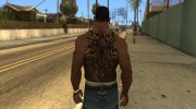 TribalDragon Tattoo для GTA San Andreas миниатюра 1