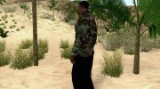 Камуфляжная куртка para GTA San Andreas miniatura 2