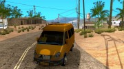 ГАЗель 2705 маршрутное такси para GTA San Andreas miniatura 1